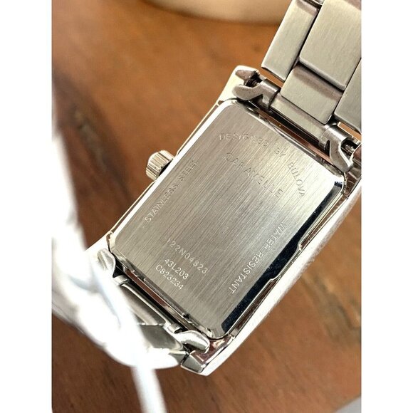 Caravelle by Bulova Women's Watch 43L203 Quartz Silver Dial Stainless Steel - Picture 6 of 12